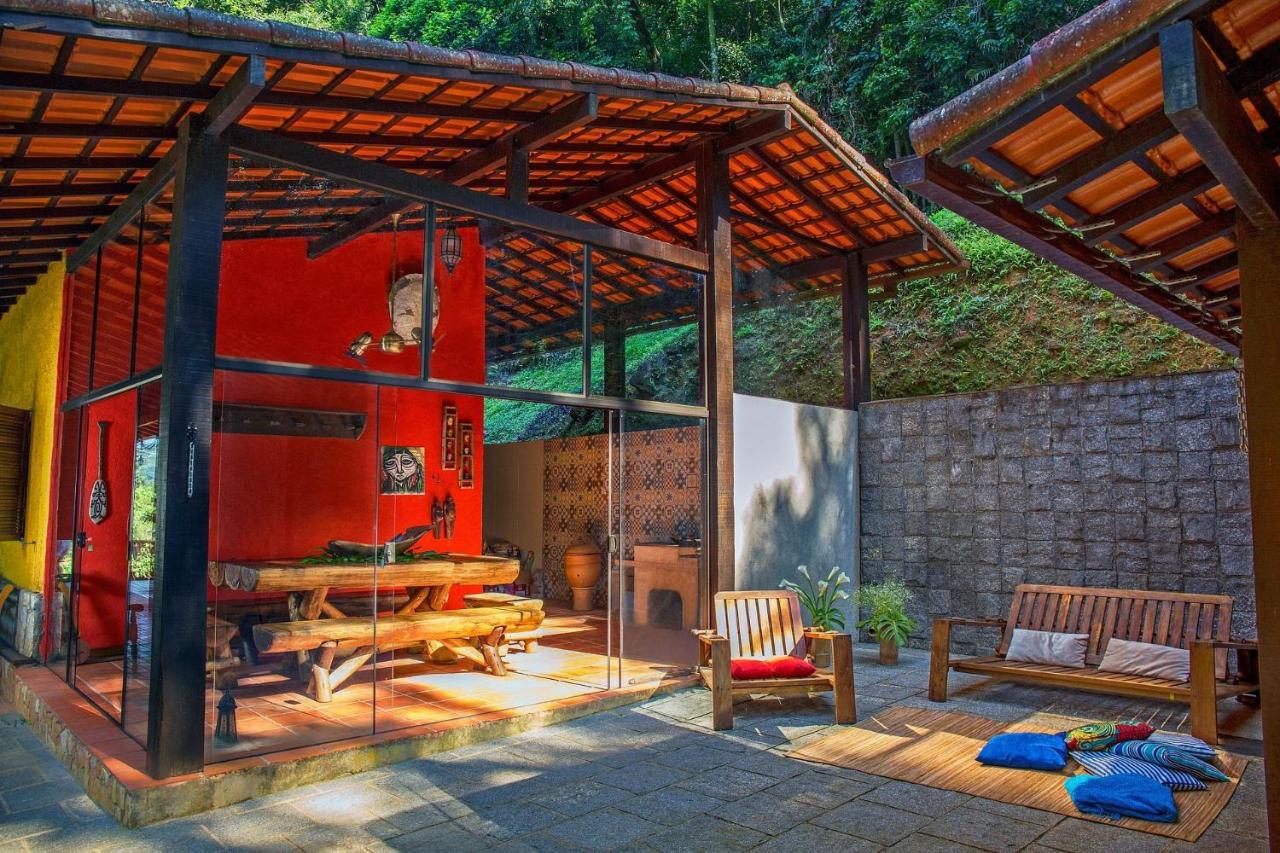 Sitio Serra Orgaos Com Rio Aguas Cristalinas Guapimirim Exterior foto
